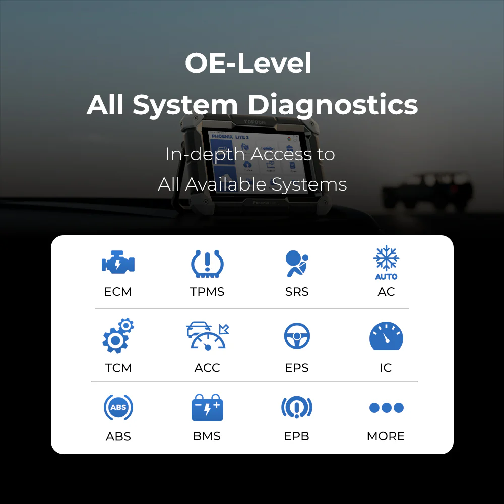 Διαγνωστικό οχημάτων TopDon Phoenix Lite 3 - Image 6