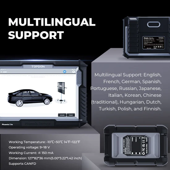 Διαγνωστικό οχημάτων TopDon Phoenix Elite - Image 6
