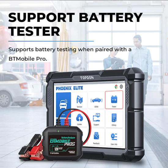 Διαγνωστικό οχημάτων TopDon Phoenix Elite - Image 5
